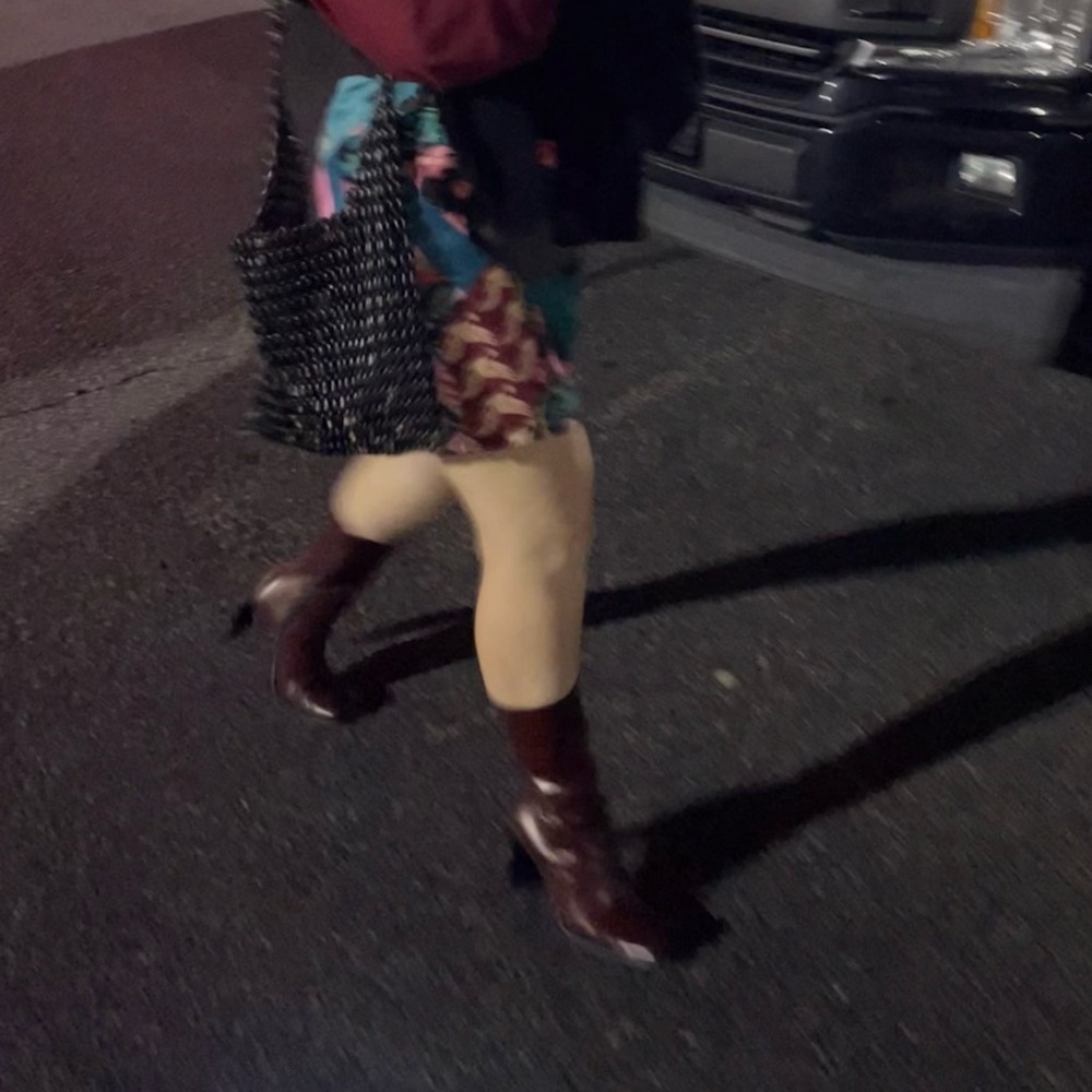 Vintage Donna Piu Red Leather Boots - Picture 8 of 8